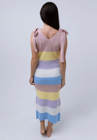 Le Button Dress (Pastels)