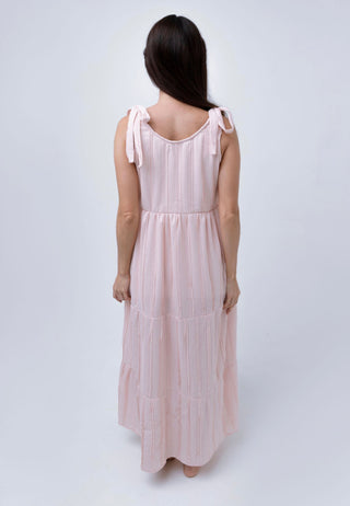 Le New Panel Dress (Pale Pink)