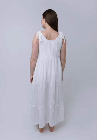 Le New Panel Dress (White)