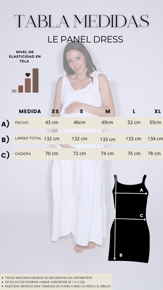 Le New Panel Dress (Pale Pink)