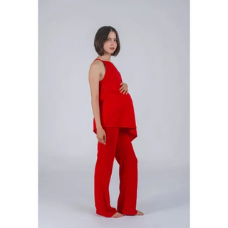 Le Asymmetrical Set - M / Red - lebump.mx