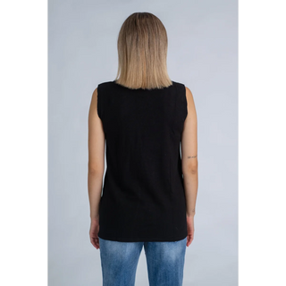 Le Basic Top (Black) - UNITALLA / Black - lebump.mx