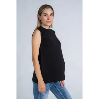 Le Basic Top (Black) - UNITALLA / Black - lebump.mx