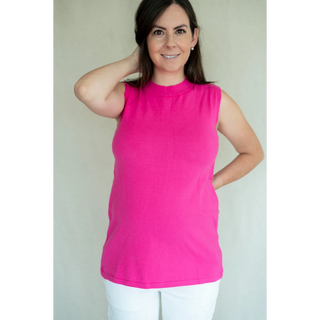 Le Basic Top (Hot Pink) - Unitalla / Pink - lebump.mx