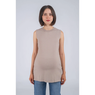 Le Basic Top (Taupe) - Unitalla / Beige - lebump.mx