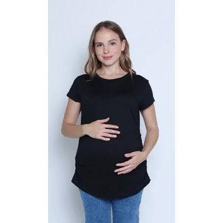 Le Basic Tshirt - M / Black - lebump.mx