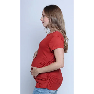 Le Basic Tshirt - S / Brow - lebump.mx