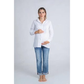 Le Blanc Shirt - M / White - lebump.mx