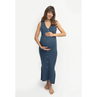 Le Button Dress - Unitalla / Blue - lebump.mx