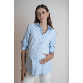 Le Button Shirt (Pale Blue) - lebump.mx