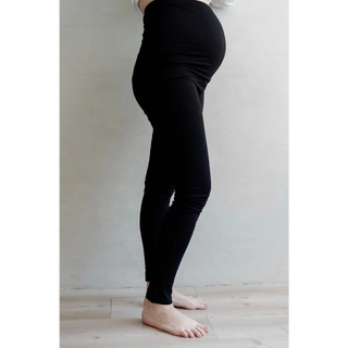 Le Cotton Leggings (Black) - lebump.mx