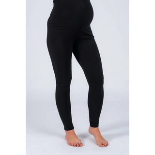 Le Cotton Leggings (Black) - lebump.mx