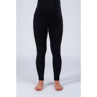 Le Cotton Leggings (Black) - lebump.mx