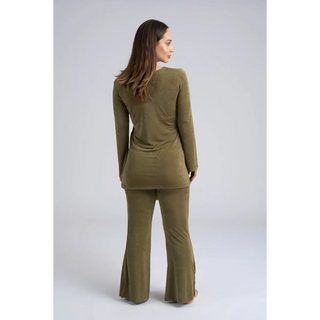 Le Fleared Set (Olive) - lebump.mx