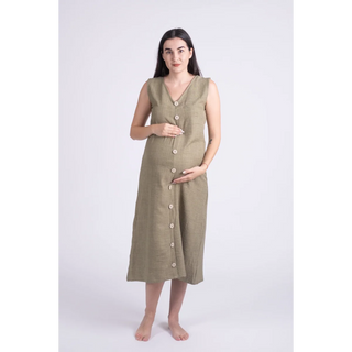 Le Florence Dress (Olive) - lebump.mx