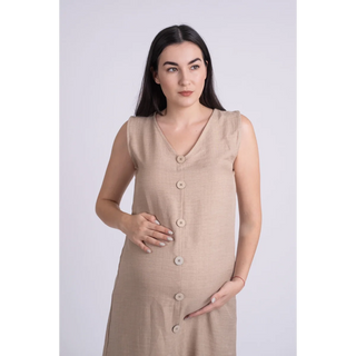 Le Florence Dress (Sand) - lebump.mx