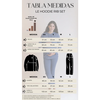 Le Hoodie Rib set - lebump.mx
