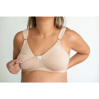 Le Nursing Bra (Beige) - lebump.mx