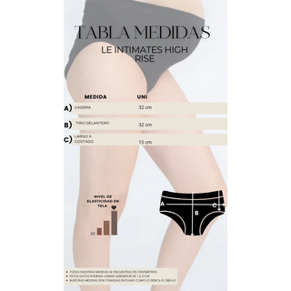 Le Intimates High Rise (Nude) - Unitalla / Beige - lebump.mx