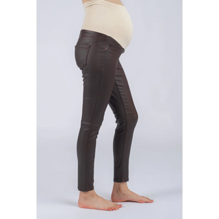 Le Leather Jeans (Brown) - lebump.mx