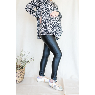 Le Leather Leggings (Mate) - lebump.mx