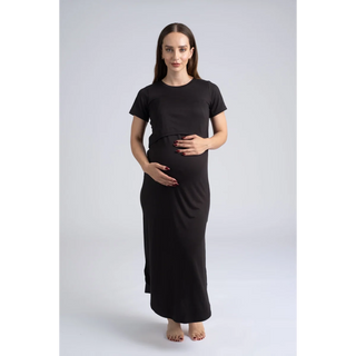 Le Maxi Dress (Black) - lebump.mx