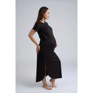 Le Maxi Dress (Black) - lebump.mx