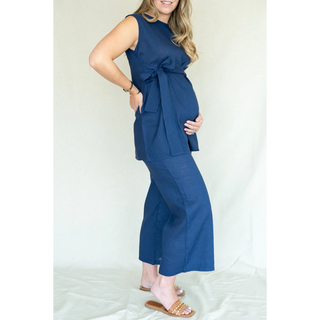 Le Mom Set (Navy Blue) - lebump.mx