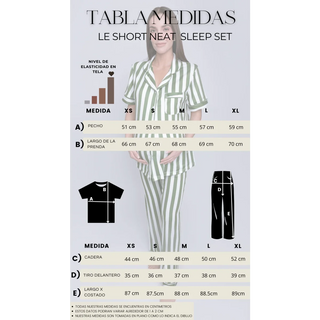 Le Short Neat Sleep Set - lebump.mx