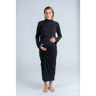 Le Skirt Set (Black) - lebump.mx