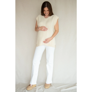 Le Wide Leg (White) - lebump.mx