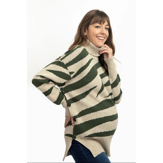 Le Zebra Pull - Unitalla / Green - lebump.mx