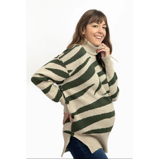Le Zebra Pull - Unitalla / Green - lebump.mx